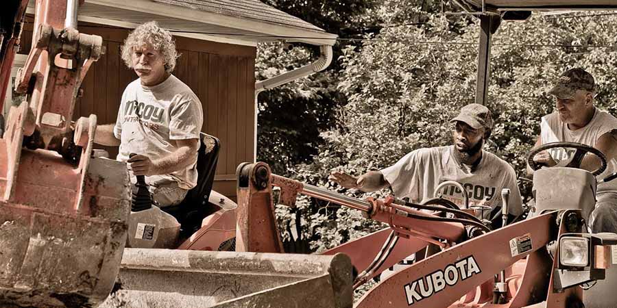 Close Ups of McCoy Contractors Team