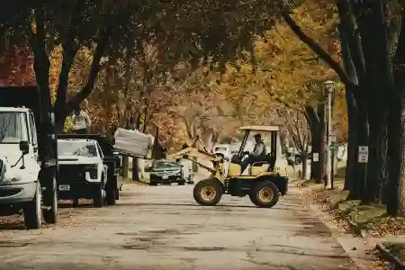 McCoy Contractors driving loader for foundation repair work Milwaukee