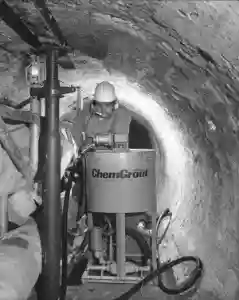 Miller Brewing Caves waterproofing - McCoy Contractors basement waterproofing